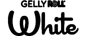GELLY ROLL® Classic White 05 Fine, 08 Medium & 10 Bold Point Sizes