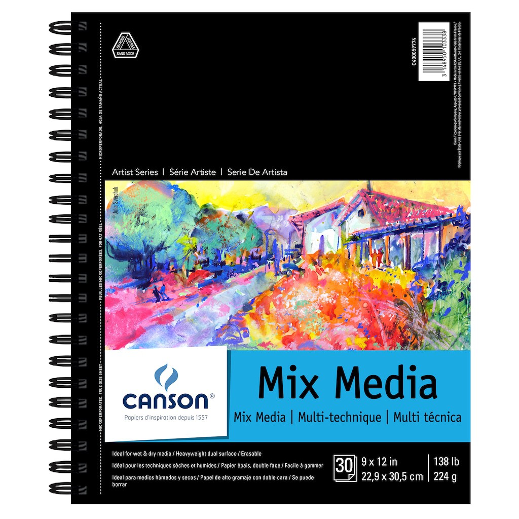 Canson® Mix Media Sketch Pads Heinz Jordan & Company Limited