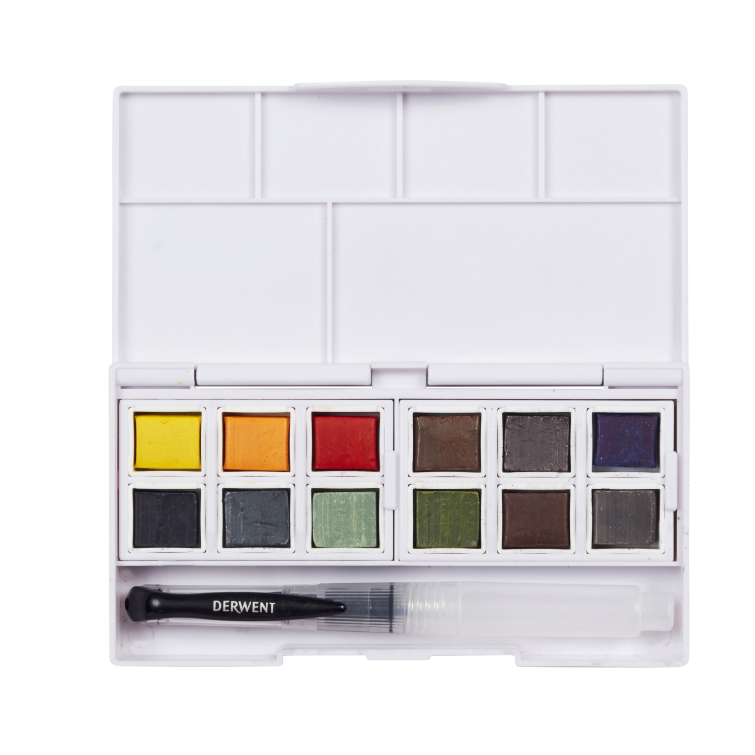 DERWENT LINE AND WASH PAINT PAN SET OF 12 PANS 2306245 Heinz Jordan