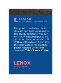 Lenox MINI Pad 2.5"x 3.75", 250gsm White - 10 sheets